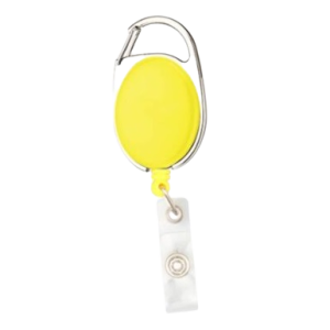 Badge jojo clip geel mat