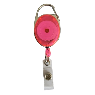 Badge jojo clip roze transparant