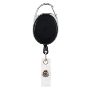Badge jojo clip zwart transparant