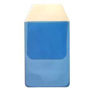 Borstzakbeschermer blauw