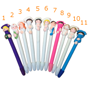 Diverse balpennen