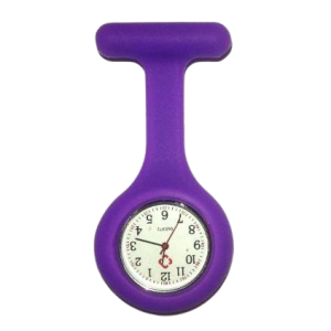 Horloge donkerpaars