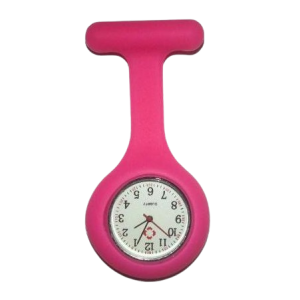 Horloge magenta