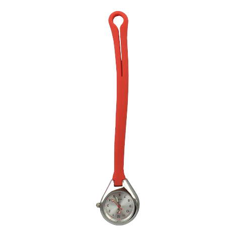 Knoophorloge rood