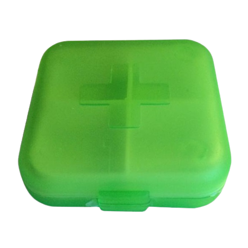 Medicijnbakje groen