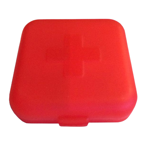 Medicijnbakje rood