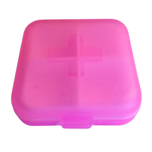 Medicijnbakje roze 1