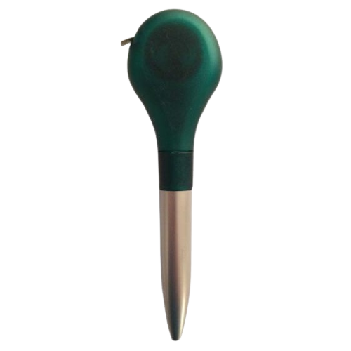 Pen met meetlint groen