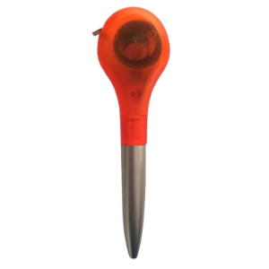 Pen met meetlint oranje