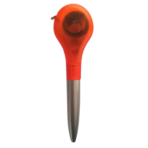 Pen met meetlint oranje