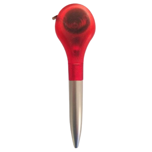 Pen met meetlint rood