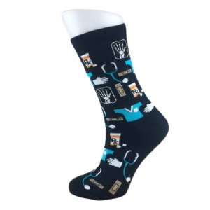Sokken X-ray blauw 1