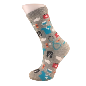 Sokken X-ray grijs 1