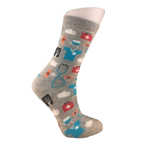 Sokken X-ray grijs 2