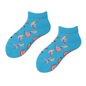Sokken banaan blauw