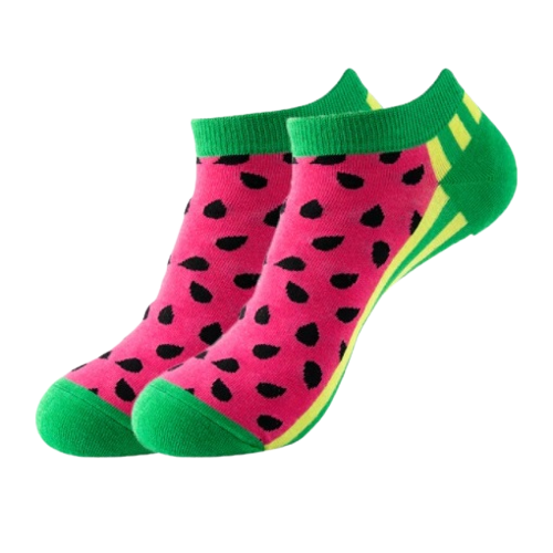 Sokken meloen roze