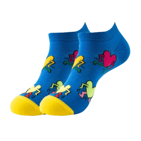 Sokken running hearts