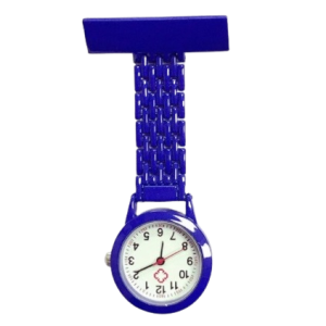 Verpleeghorloge donkerblauw