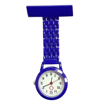 Verpleeghorloge donkerblauw