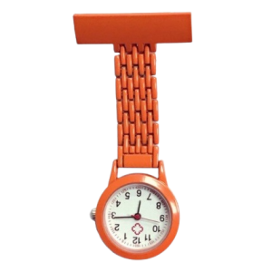Verpleeghorloge oranje