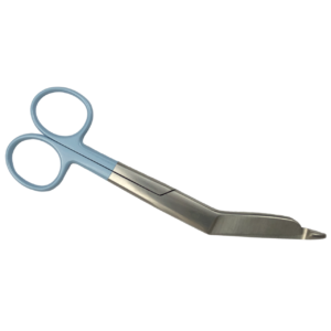 Verbandschaar blauwgrijs mat CE