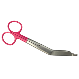 Verbandschaar roze mat CE